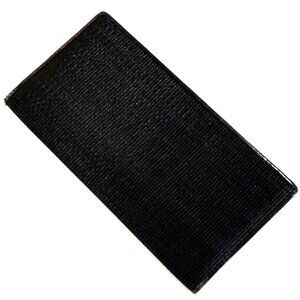 Black Genuine Horse Hair Bi-Fold Long Wallet – Slim Unisex Design